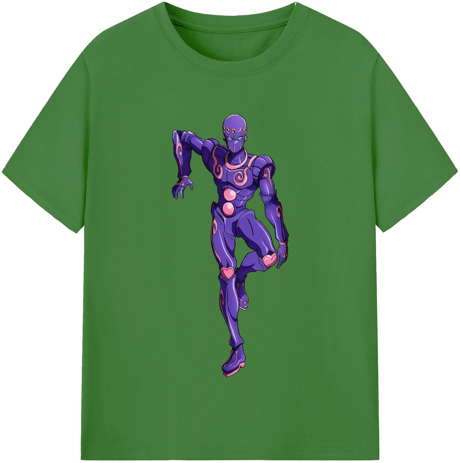 （画像用） ジョジョの奇妙な冒険 JoJo's Bizarre Adventure レディースカジュアルプリントTシャツ（綿100％）